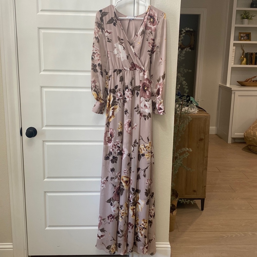 Baltic Born maxi dress with tie back size medium